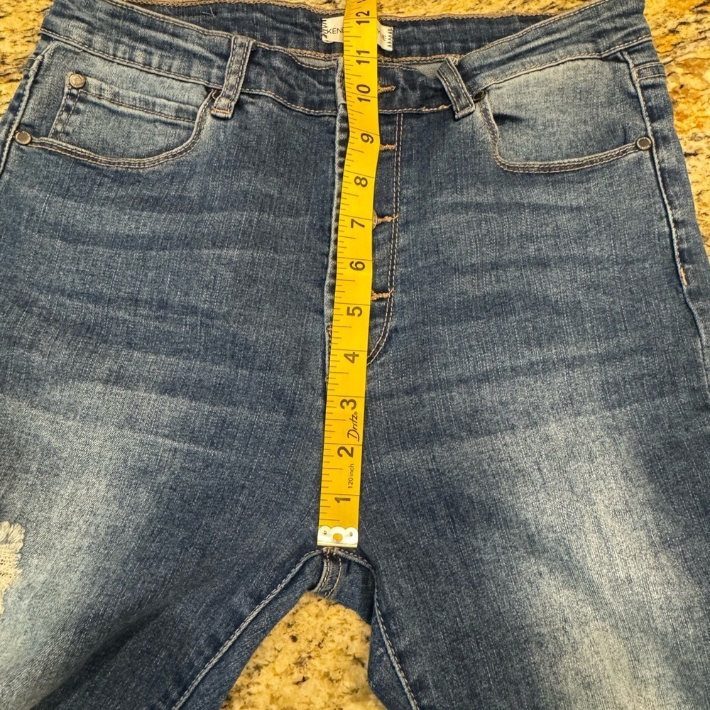 Kendall & Kylie Kontouring Jeans High Rise Skinny Juniors Size 11/12 Retail $128 - Picture 10 of 11